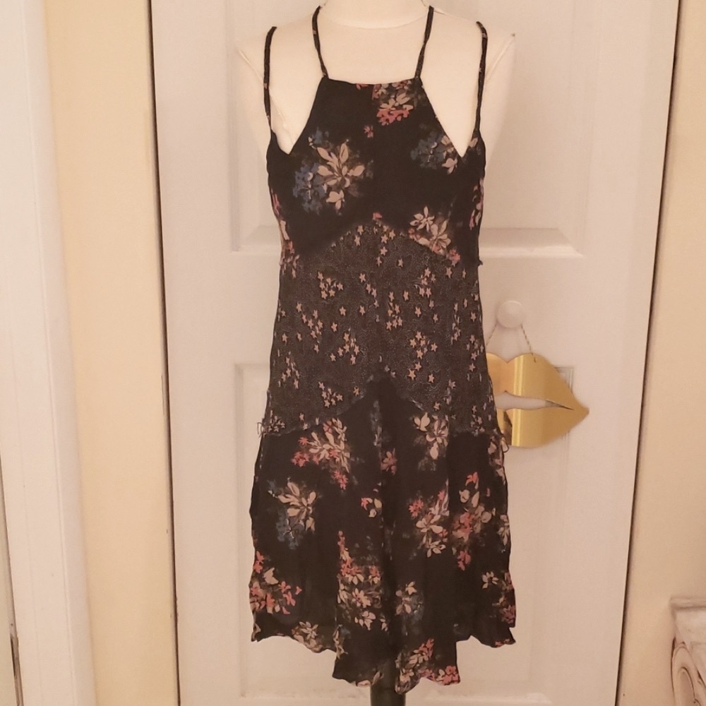 Intimately Free People Floral Strappy Slip Dress